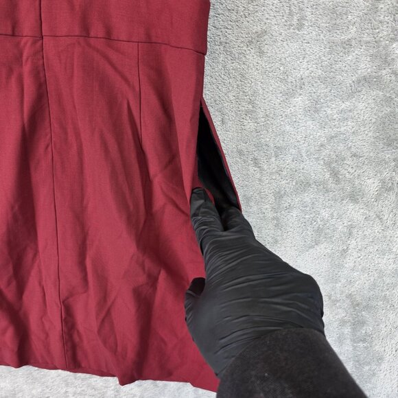 Theory Dress Womens 6 Sleeveless Wool Blend Sheath Pockets Darua Career Workwear - Picture 11 of 11